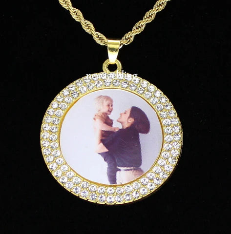 Picture Custom Personalized Pendant Chain