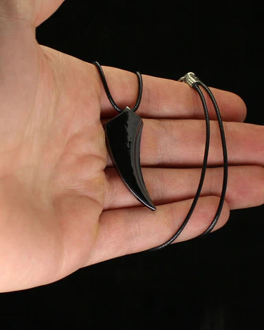 Alpha Wolf Tooth Spear Pendant Chain Set