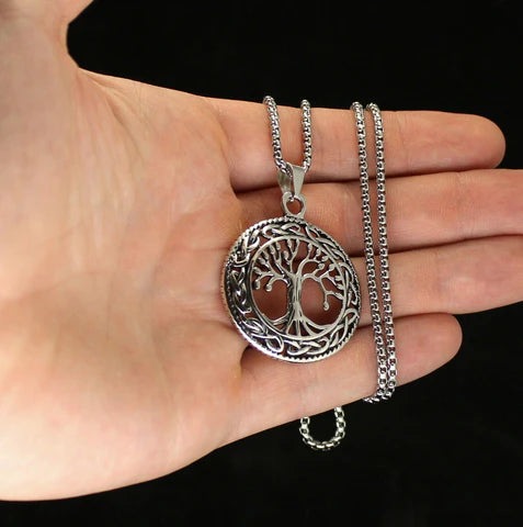 Tree of Life Pendant Necklace Set